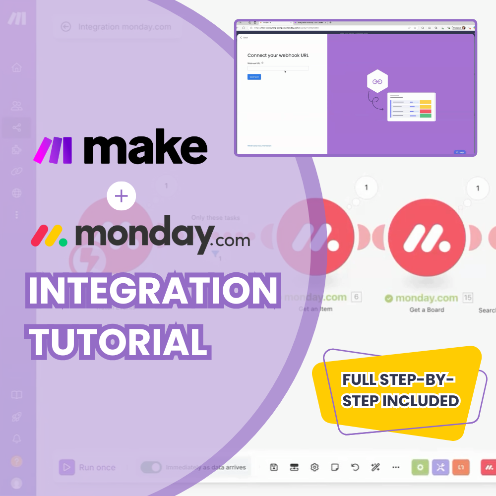 Making monday.com better with Make.com - Mint Consulting