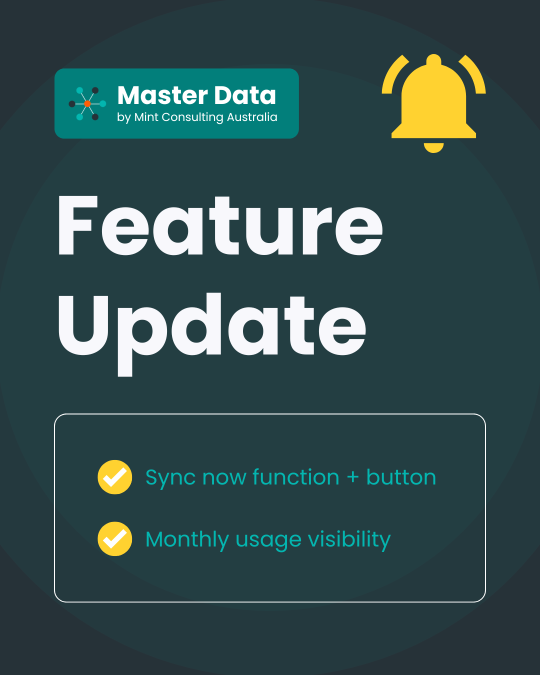 Master Data - Mint Consulting